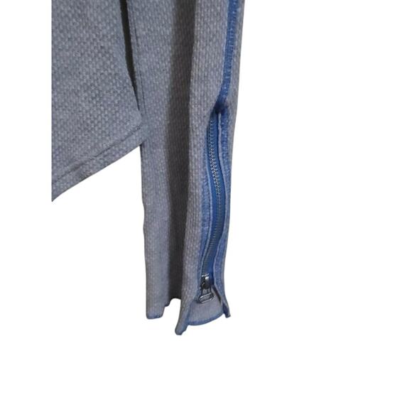 Women's Free People Zip It Cuff Thermal Top Size L - Picture 2 of 5